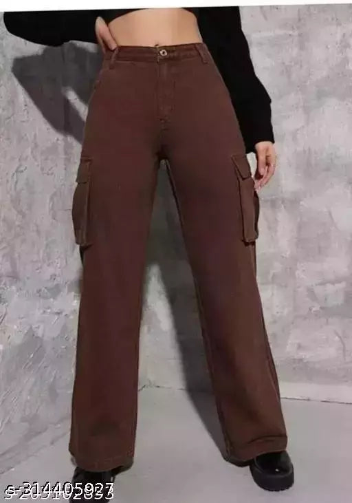 Villa Flap Pocket Wide leg Jeans
