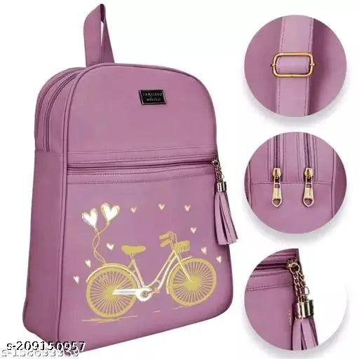 HR Collection printed backpack for women and girls