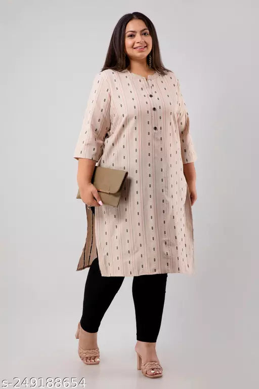 Cotton Big Size Kurtis