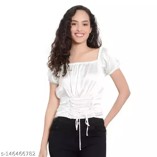 Beautiful top for women with waist stioTops & Tunics