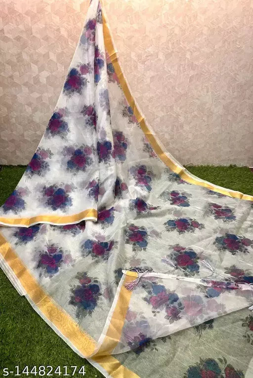 Organza Silk Saree