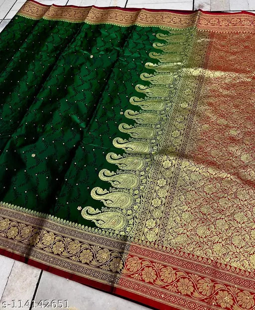 Satin Silk Stone Work