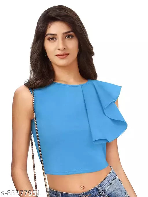 DT 11 SKYBLUE Tops & Tunics