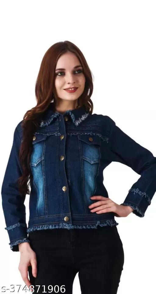 Different desin jacket dark blue