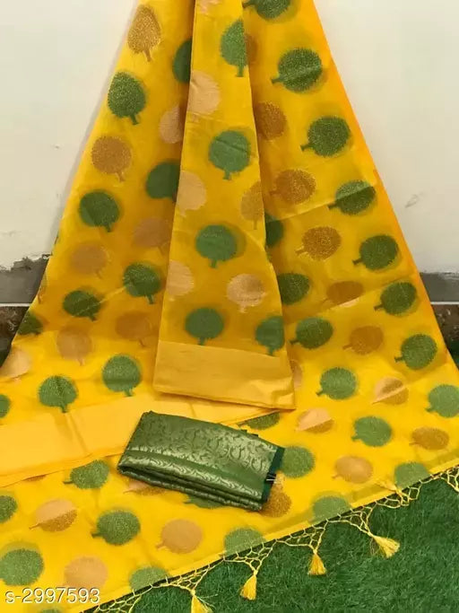 Pretty Cotton Silk Women's Saree