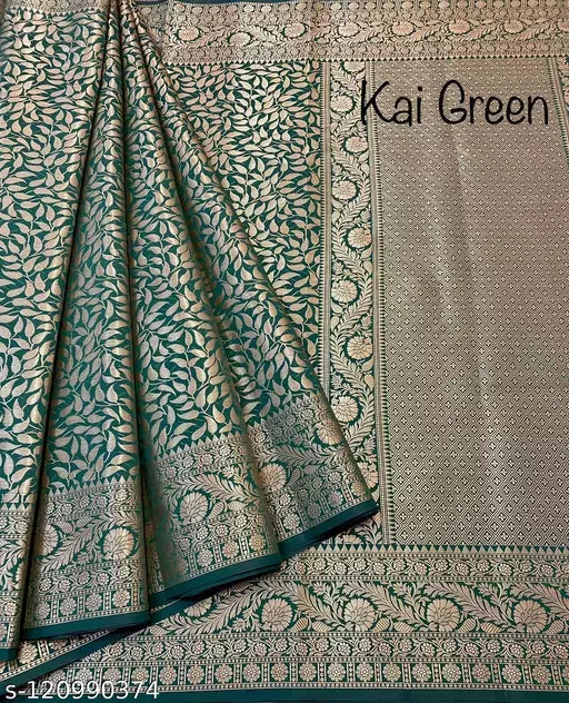 Copper Zari Soft Silk Saree