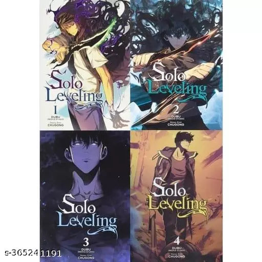 Solo Leveling  Vol. 1    VOLUME 2  VOLUME 3  & VOLUME 4 (Manga) Paperback – 2 March 2021 (4 BOOK COMBO )