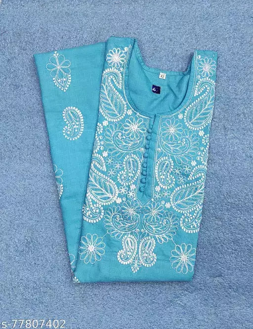 Magic Cotton Handwork Design Kurti.