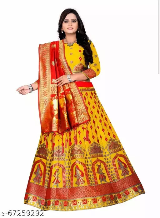 Adrika Ensemble Women Lehenga