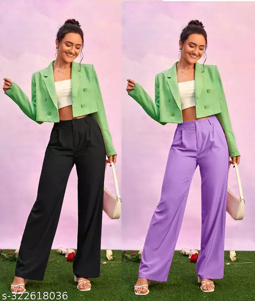 Urbane Fashionista Women Women Trousers