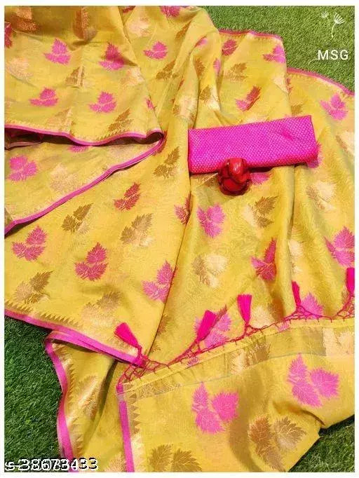 COTTON SILK SAREE