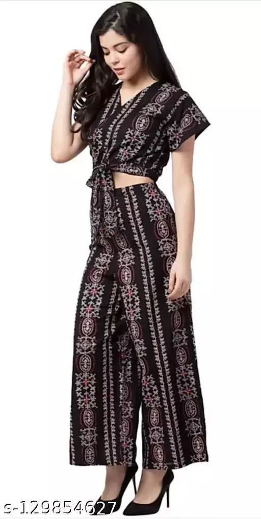 stylish women top & bottom set