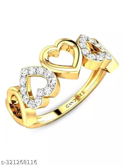 Enchanted Garden: Floral Gemstone Women's Ring for Grils