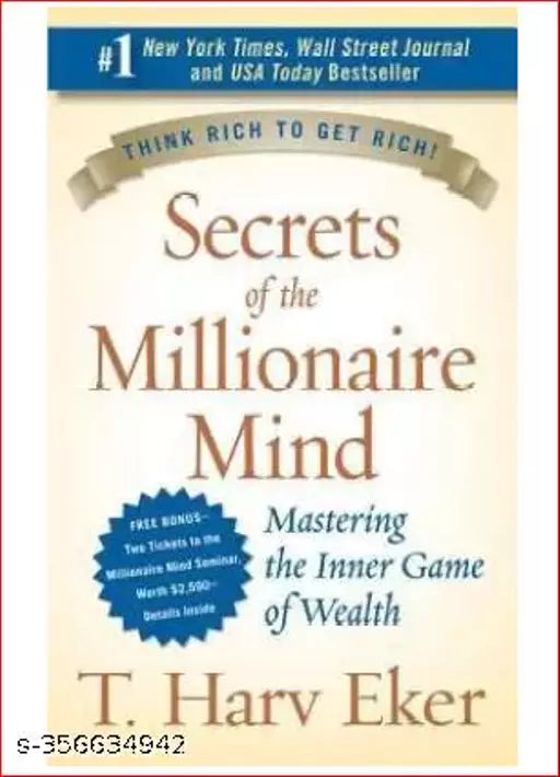 Secrets of the Millionaire Mind - Mastering the Inner Game of Wealth  (English  Paperback  Eker T. Harv)
