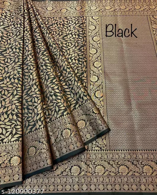 Copper Zari Soft Silk Saree