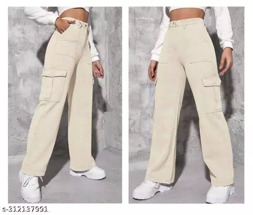 SAANU'S FASHION - STYLISH SIX POCKETS DENIM JEANS FOR GIRLS & WOMEN