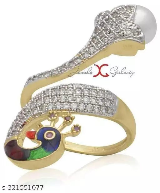 Chic Elegance: Adjustable Artificial Rings Collection for Women & Girls - Affordable Luxury in Every Design