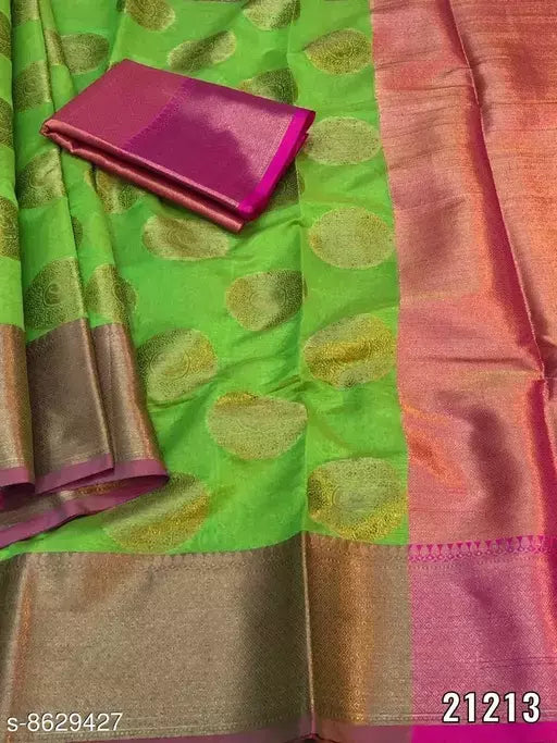 Stylish Banarasi Silk Saree