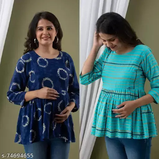 Pretty Graceful Women Maternity Tunics