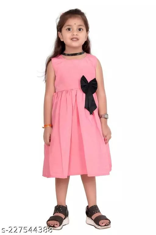 Toddler Girls Belted Dress