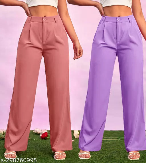 Trendy Glamorous Women Trousers