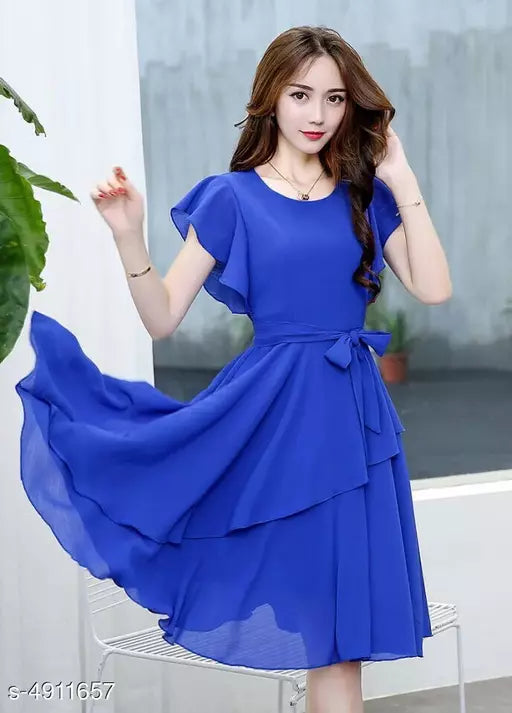 Fancy Polyester Womens Dress