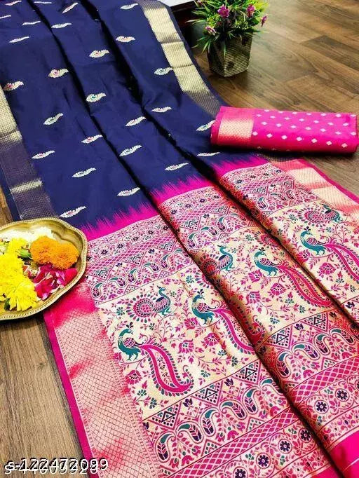 BAARASI SILK SAREE BY VAIDIK ETHNIC