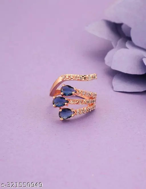 Chic Elegance: Adjustable Artificial Rings Collection for Women & Girls - Affordable Luxury in Every Design