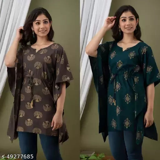 Classy Designer Women Dresses  Frock_Top Kurti_Top