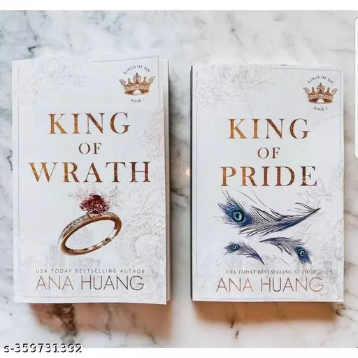 King of Pride + KING OF WRATH best 2 book by ana huang Paperback – Import  25 May 2023
