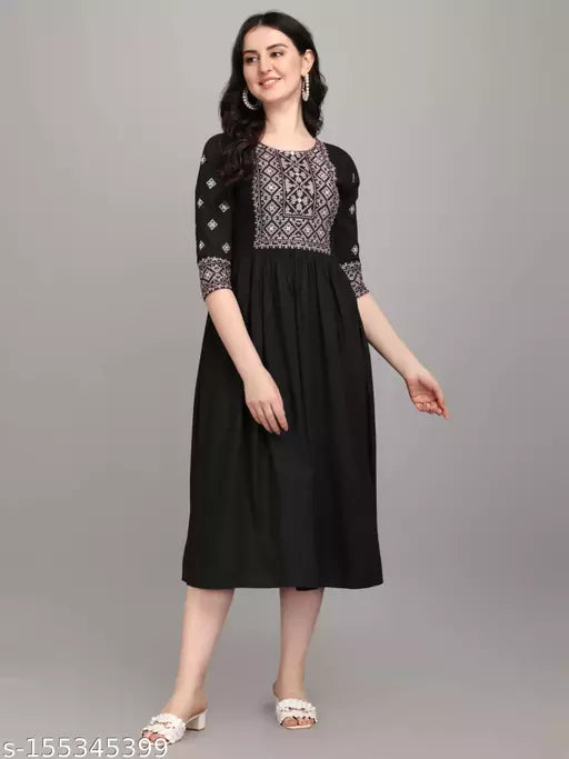 western Embroidered dress