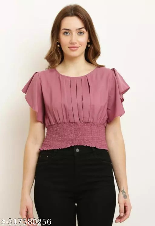 Classy sensation women top  & tonic red