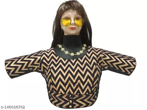 MANIKARNIKA FANCY SNAKE PATTEN GORGEOUS BLOUSE