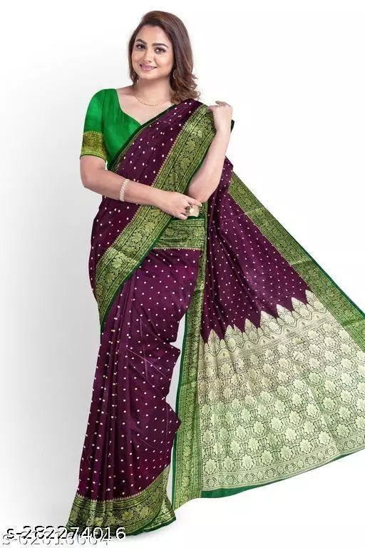 Satin Silk Saree