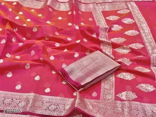 Stylish Banarasi Silk  Saree