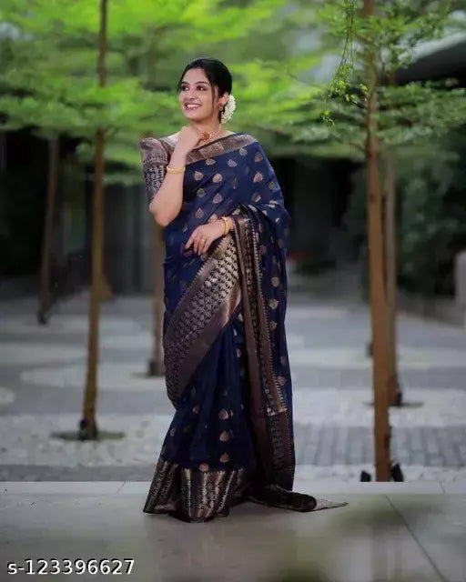 BANARASI SILK SAREE BY VAIDIK ETHNIC