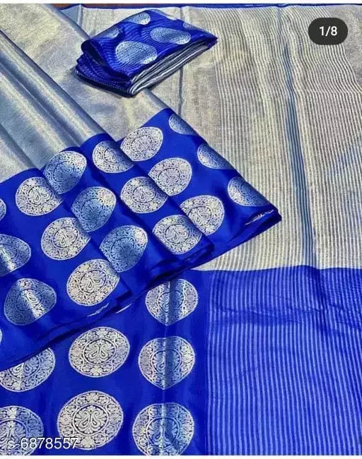 Banarasi Linen Tissue Silk Saree