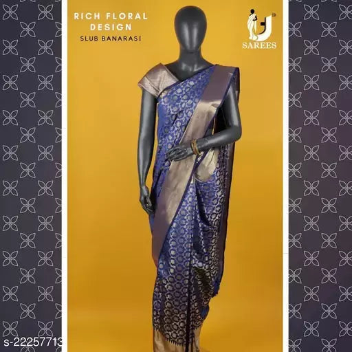 OPERA SILK FLORAL SAREE