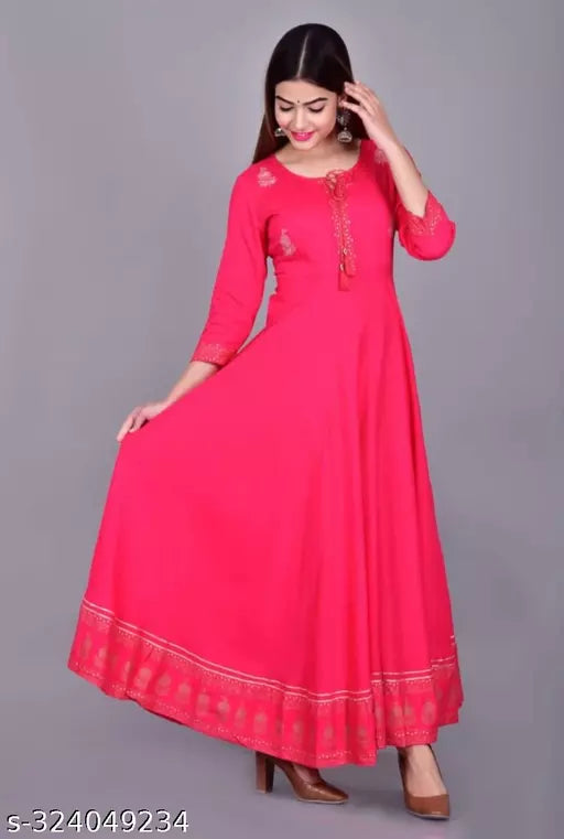 New Beautiful Pink Gown