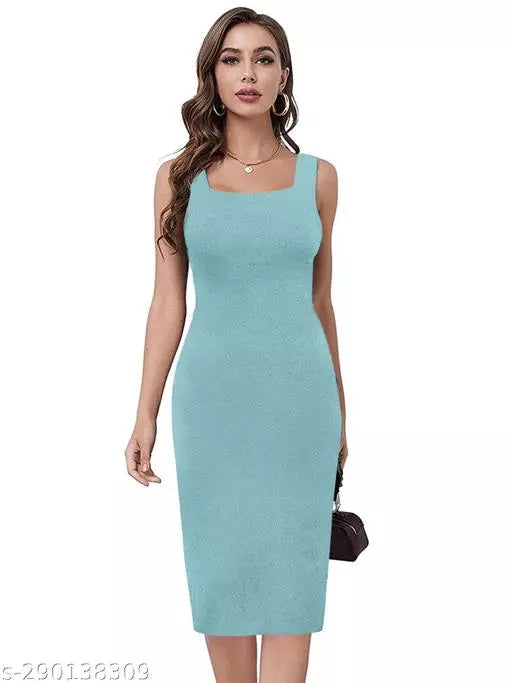 Bodycon Mint Dresses For Woman