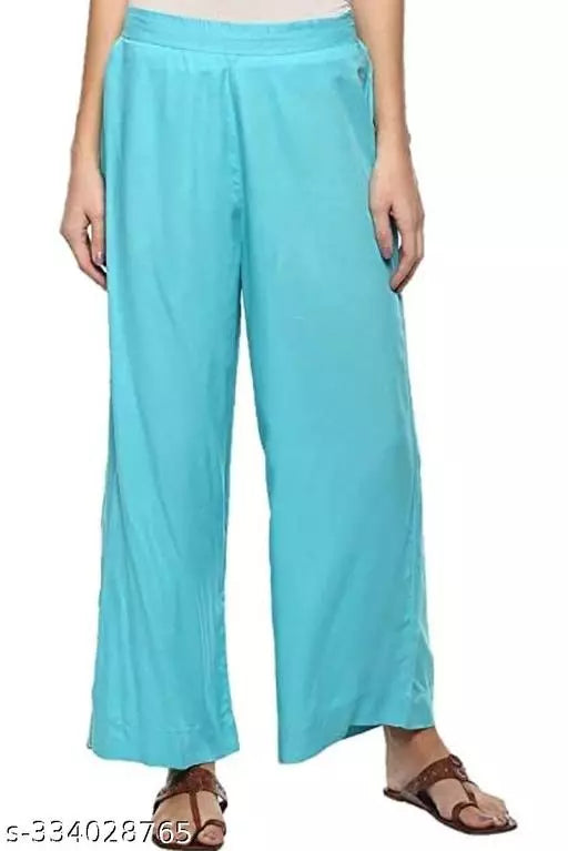 Stylish and Comfortable Rayon Plazzo for Women