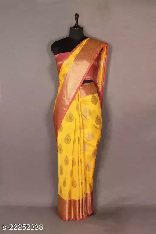 Voguish  Cotton Silk Sarees