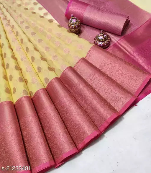 ORGANZA SILK BUTI SAREE
