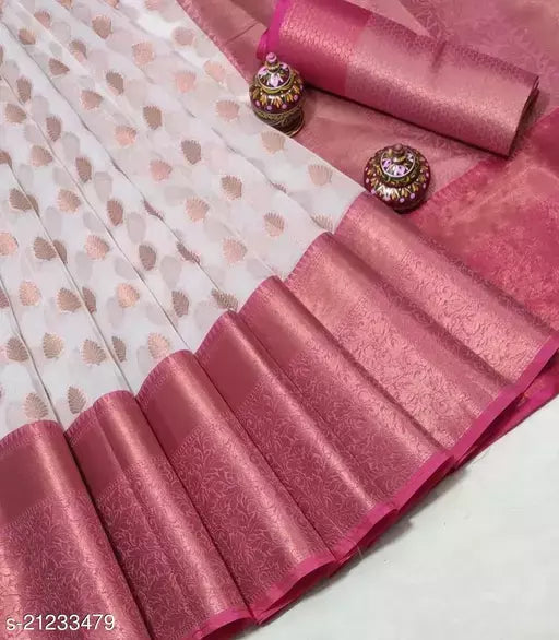 ORGANZA SILK BUTI SAREE