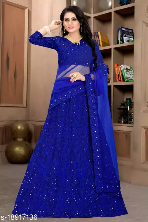 Mirror Work Aagyeyi  Lehenga