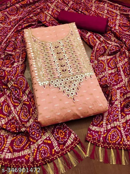 JACQUARD HEAVY SUIT FOR LADIES