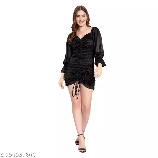 Women western dress for youh. A beautiful dress  with tie-ups