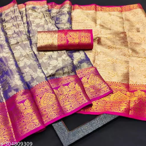 Morpich Fashion  Top Dyed  Banglory Silk Saree