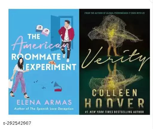 The American Roommate Experiment + Verity  (Paperback  Hoover Colleen  Armas Elena)