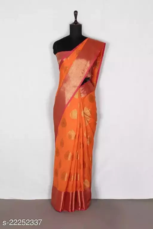 Voguish  Cotton Silk Sarees
